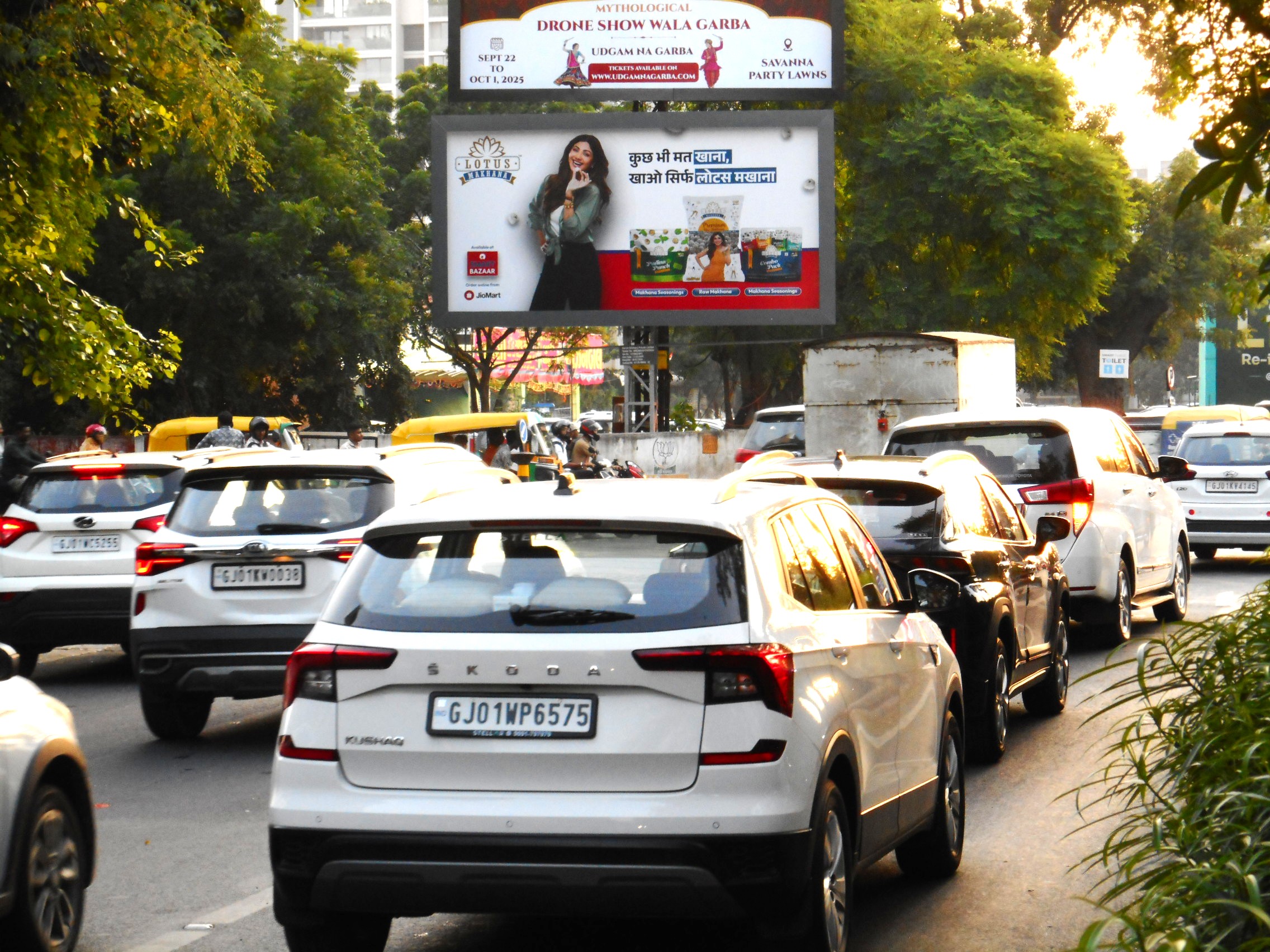 Prahladnagar Road, Outside Starbucks Tow. SG Road — photo 2